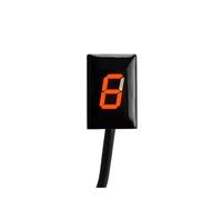 Indicateur De Vitesse Et Rapport Engagé pour Motos (1 À 6 Vitesses) : pour VTX 1300 (2003-2011), pour VT 125 C/VT125C SH&adow (1999-2009), pour VT750S (2010-2014)(Orange)