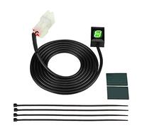 Indicateur de vitesse - indicateur de rapport engagé moto 6 vitesse numérique Indicateur de vitesse Levier de vitesses d'affichage étanche équipement moto Indicateur ECU Branchez Mont 162cm / 63.8in