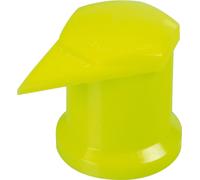 Indicateur d'écrou de roue Dustite LR® avec un capuchon anti-poussière, 20 pcs - 30 mm - Jaune fluo