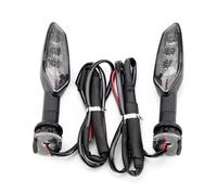 Indicateur Direction Compatible Avec Yamaha Pour YZFR3 2015-2023 Pour YZFR6 2003-2016 Pour YZFR15 2008-2010 Pour YZFR25 2014-2023 Accessoires De Lampe Témoin De Moto(Black,2pcs)