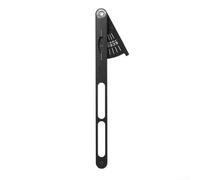 Indicateur d'usure de chaîne de vélo, jauge de chaîne en alliage d'aluminium pour l'entretien du vélo, appareil de mesure portable léger avec échelle de 0 à 1,0 % pour éviter les dommages causés par