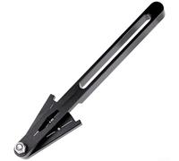 Indicateur d'usure de chaîne fabriqué en alliage d'aluminium durable pour une détection précise de l'étirement de la chaîne de vélo à 0,75 % et 1,00 % - Outil portable d'entretien de vélo de 134 mm