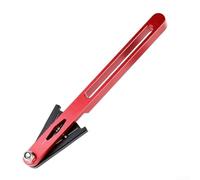 Indicateur d'usure de la chaîne en aluminium avec opération simple d'insertion et de poussée pour évaluer l'état de la chaîne en quelques secondes (rouge)