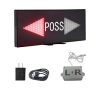 Indicateur électronique de possession de ballon de basket-ball à LED avec flèche lumineuse - Commande par interrupteur à bascule pour les entraînements d'équipe, les séances de préparation et les ma