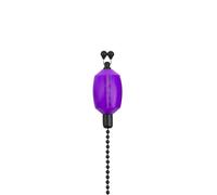 Fox Indicateur optique Black Label Dumpy Bobbin – Violet – Chaîne 15 cm – Design Old School
