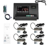 Indicateur Haute Précision Pour Plateforme, Kit Balance À Cellule Charge, Kit Balance Au Sol Pour Animaux, Haute Précision, Capacité Charge 500 Kg-5 T, Pour Plateforme, Banc, Sol, Pont-Bascule