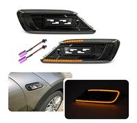 Indicateur latéral LED clignotants dynamiques pour 2015-UP Mini Cooper Clubman F54 répétiteur latéral séquentiel feu de position lentille fumée