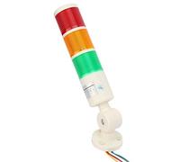 Indicateur LED D'avertissement de Machine CNC, Voyant D'alarme avec Son Sonore, 24VDC Rouge Orange Vert, adapté aux Machines-outils