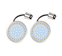 Indicateur lumière Clignotante 2 × Clignotants LED 1157 Moto LED P21/5w Feux De Stationnement Feu Stop Feux De Jour Ampoule De Signalisation De Moto