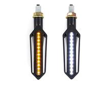 Indicateur lumière Clignotante Clignotant De Moto À 24 LED, Feu Arrière, Clignotant, Relais D'arrêt De Frein, DRL, Lampe D'avertissement