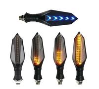 Indicateur lumière Clignotante Clignotant LED pour Motos, Voyant D'avertissement, 12V, 2 Pièces, Clignotants, Feu Stop, Feux De Course