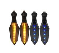 Indicateur lumière Clignotante Clignotants 17LED pour Éclairage De Moto 2835SMD Relais Intégré Clignotant Moto Clignotants Clignotants Lumière Pliable