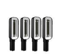 Indicateur lumière Clignotante Clignotants Universels De Moto 12V, Clignotant DRL À Eau Qui Coule 2 en 1, Feu Arrière 12 LED, Accessoires