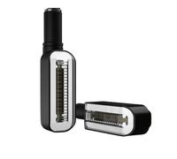 Indicateur lumière Clignotante Clignotants Universels De Moto 12V, Clignotant DRL À Eau Qui Coule 2 en 1, Feu Arrière 12 LED, Accessoires