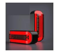 Indicateur lumière Clignotante Clignotants Universels De Moto 12V, Clignotant DRL À Eau Qui Coule 2 en 1, Feu Arrière 12 LED, Accessoires