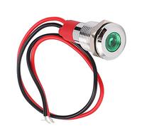 Indicateur Lumineux LED en Métal de 10 Mm, 110 V-220 V AC IP66, Lampe de Signalisation étanche, Explosion de qualité IK10, Lampe de Signalisation, Tableau de Bord Directionnel,