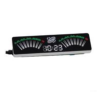 Indicateur Musical RGB Éventail 108mm Dynamique Indicateur Musical | Style rétro unique, LED colorées, technologie , boîtier élégant, ajoute du caractère