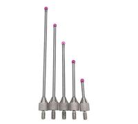 Indicateur numérique à cadran long point de contact de 2 mm de diamètre, tige filetée M2.5 (un ensemble (10/20/30/40/50 mm)