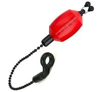 Indicateur optique d'occlusion Fox Black Label Dumpy Bobbins - Indicateur visuel d'occlusion pour la pêche de la carpe - Crochet à canette pour la pêche, rouge