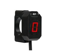 indicateur position levier vitesse Indicateur de vitesse numérique pour moto avec affichage LED, levier changement magnétique, support d'indicateur