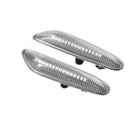 Indicateur Pour BMW E60 E61 E90 E91 E92 E93 E81 E82 E88 E46 X3 X1 LED Clignotants Dynamiques Marqueurs Latéraux Rétroviseur Indicateur Clignotant Du Rétroviseur Droit(Crystal B)