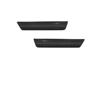 Indicateur Pour Dodge Pour Charger 2011-2014 Feux Position Latéraux À Lentille LED Double Rangée Réflecteurs Avant Et Arrière Clignotants(2xFront Amber Smoked)
