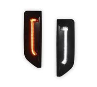 Indicateur Pour Ford Pour Bronco 2021 2022 2023 2024, Clignotant Latéral Avant À LED Dynamique Avec Feux De Jour/de Stationnement Blancs Feux Stop