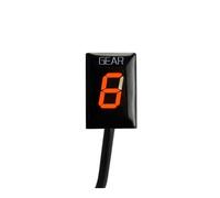 Indicateur Rapport Engagé Moto Pour ETV1000 Pour Caponord RS125 Pour RSV Mille Pour RSV4 Pour SL1000 Falco Pour Shiver 750 Indicateur D'affichage Vitesse Moto(Orange)