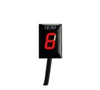Indicateur Rapport Engagé Moto Pour Goldwing Pour GL1800 Pour Gold Wing Pour GL 1800 2005-2017 2016 Compteur D'affichage Vitesse Étanche Indicateur(Red)