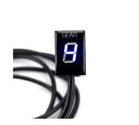 Indicateur Rapport Engagé Moto Pour Hon┐da Pour CB400F Pour CB500X Pour CBR600RR Pour CBR650F Pour CBR1000 Affichage À 6 Indicateur Montage Prise Ecu Indicateur Niveau 1-6 Adapté(Blue)
