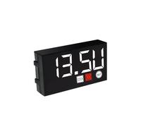 Indicateur Rapport Modèle 3-en-1 Affichage Moto Led Montre Numérique Température De L'air Compteur Tension D'eau