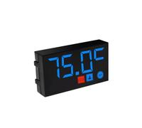 Indicateur Rapport Modèle 3-en-1 Affichage Moto Led Montre Numérique Température De L'air Compteur Tension D'eau