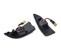 Indicateur Rétroviseur Latéral Lampe Clignotants LED Dynamiques Pour Rétroviseur, 2 Pièces, Pour Megane 3 MK3 III RS Laguna III X91 Fluence 2008-2010 2011 2012 2013 2014 2015 2016(Dynamic Crystal)