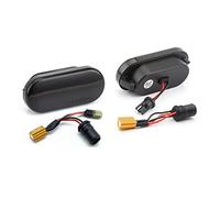 Indicateur Rétroviseur Porte D'aile Dynamic Side Marker Turn Signal Light Indicator Pour Seat Pour Inca Pour Ibiza 6l Pour Leon Pour Exeo Pour Toledo Pour Altea Pour Alhambra Pour Arosa(Dynamic black)