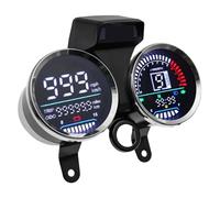 Indicateur rpm moto Tachymètre de vitesse moto pour GN 125 Ensemble compteur numérique Jauge kilométrique Indicateur Instrument