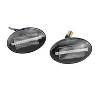 Indicateur Sequentiel Lot De 2 Feux De Position Latéraux, Clignotants, Indicateurs LED Pour Ford Pour Tourneo Transit MK6 MK7 2000-2014 Pour Ford Pour Transit 1995-2000(Crystal white)