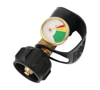 Indicateur standard du réservoir de propane, adaptateur de manomètre standard de propane - Compteur de réservoir de propane de camping | Adaptateur de réservoir de propane de camping avec main