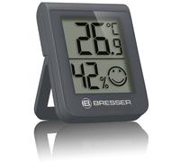 Indicateur thermo-hygro BRESSER HumiTemp, gris