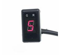 Indicateur Vitesse Moto pour Moto Universelle à 6 Vitesses Affichage numérique indicateur Point Mort lumière Motocross