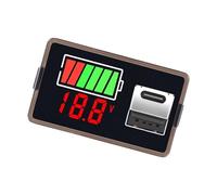 Indicateurs de charge de batterie USB de type C pour batteries au lithium, appareils de surveillance en temps réel, affichage numérique LED des tensions