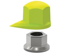 Indicateurs de desserrage d’écrous, set 20 pcs - 33 mm - Jaune fluo