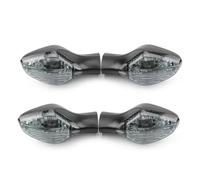 Indicateurs De Moto Cache-Clignotants Avant Et Arrière pour Moto pour CRF 250L, 300L, Rally MSX125, Grom 125, CTX 700D, 700N, DCT NC700D Clignotants Lumières(4 pièces)