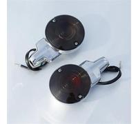 Indicateurs De Moto Clignotants Avant pour Harley Touring Road King Glide 2001-2017, Heritage Softail Classic FLSTC 99-17 Clignotants Lumières(Fumée)