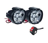 Indicateurs De Moto Phares De Moto, Feux Auxiliaires, Projecteurs, Ampoules Antibrouillard À 6 LED, Feux De Travail, Clignotants, Clignotants