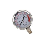 Indicateurs De Pression À Cadrans Radiaux Antidéflagrants Gammes 0-0 1Mpa/3 0Mpa Échelle Claire Instrument Mesure Haute Précision Compteur Pression Radiale Haute Précision