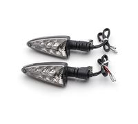 Indicateurs De Virage Compatible avec Triumph Pour Tiger 800 Daytona 675 Clignotant de moto(2 wire smoke)