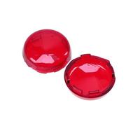 Indicateurs De Virage Pour Harley Pour Dyna Softail Electra Glide Road King S&portster 883 1200 Caches clignotants moto fumés rouge jaune(1 pair red)