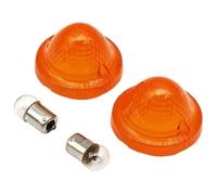 Indicateurs Direction Moto pour Bonneville 2001-2012 SE 2009-2013 Clignotants Moto Indicateur Lentille Couvercle Abat-Jour(Color14)