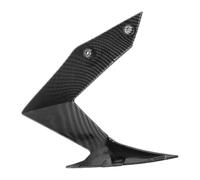 Indicateurs Direction Moto pour RS 125 2006-2011 Moto Fibre De Carbone Ting Nez Avant Phare Couvercle Latéral Clignotant Carénage Spoiler Capot(Silver Gray)