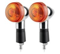 indicateurs feux signal virage Pour SRV250 1996-1997 Pour XVS 650 Pour V-Star 2005-2015 Moto Lampe Indicateur Lumières Clignotantes(2pcs)